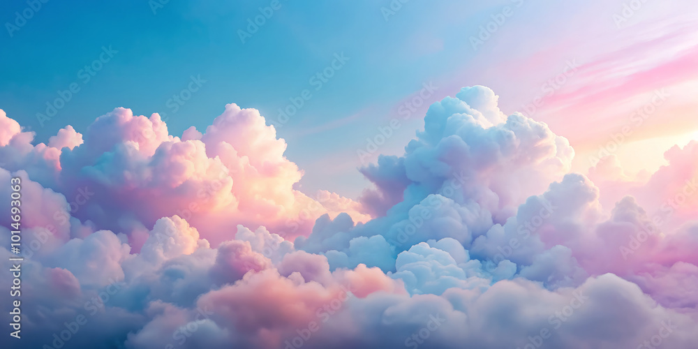 Soft hues and minimalist clouds create serene atmosphere, evoking sense of calm and tranquility. gentle blend of colors in sky enhances beauty of this dreamy landscape Soft hues and minimalist clouds create serene atmosphere, evoking sense of calm and tranquility. gentle blend of colors in sky enhances beauty of this dreamy landscape