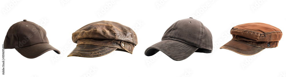 Modern Cap on Transparent Background AI Generative Modern Cap on Transparent Background AI Generative