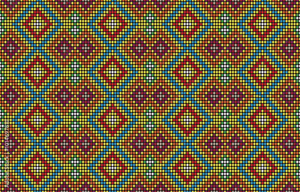 tribal ethnic themes geometric seamless background with a Peruvian american indigenous pattern. Textile print with rich native American tribal themes in an ethnic traditional style. tribal ethnic themes geometric seamless background with a Peruvian american indigenous pattern. Textile print with rich native American tribal themes in an ethnic traditional style.