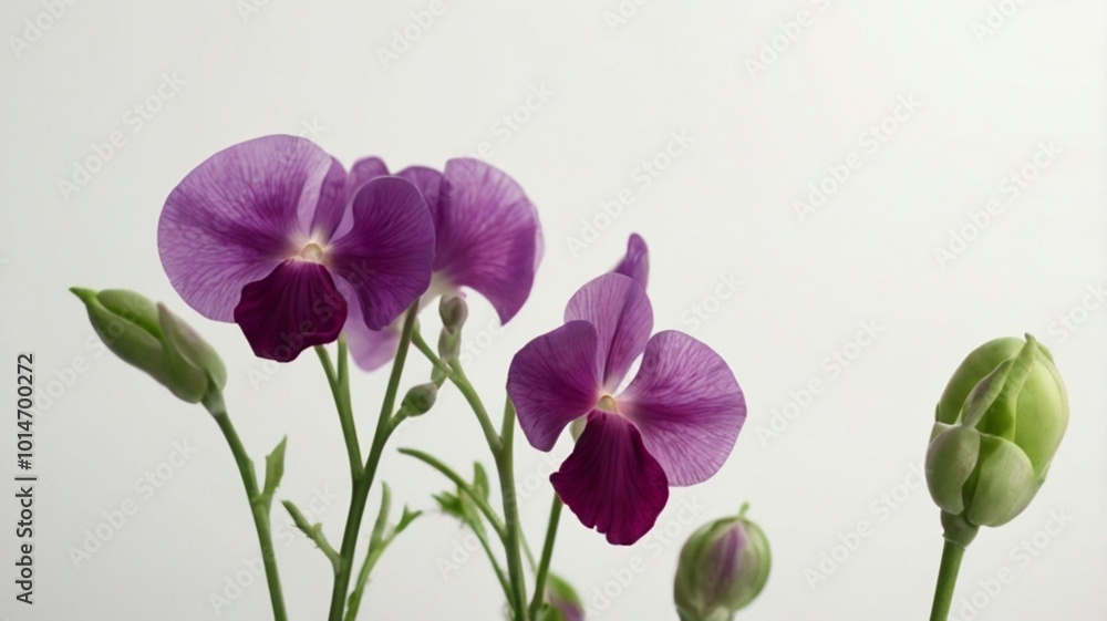A captivating image of a floral arrangement featuring sweet pea flowers, showcasing the beauty and fragility of nature A captivating image of a floral arrangement featuring sweet pea flowers, showcasing the beauty and fragility of nature