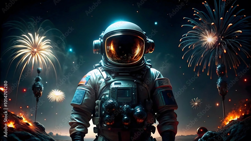 New Year celebration on Mars New Year celebration on Mars