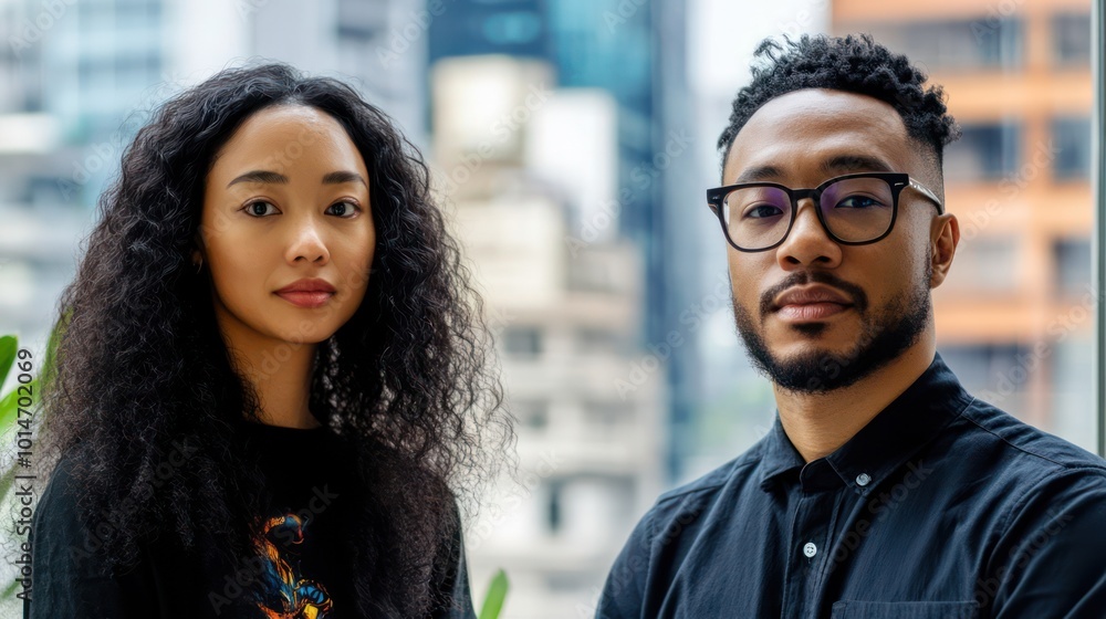 Asian and African American digital nomads using targeted sales strategies to promote their remote services and grow their global clientele Asian and African American digital nomads using targeted sales strategies to promote their remote services and grow their global clientele