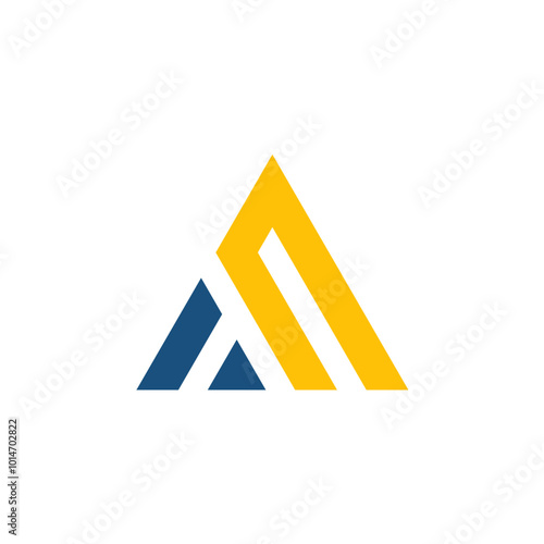 Free Download logo, letter a, triangle, modern, simple, icon, symbol - GFXLoad