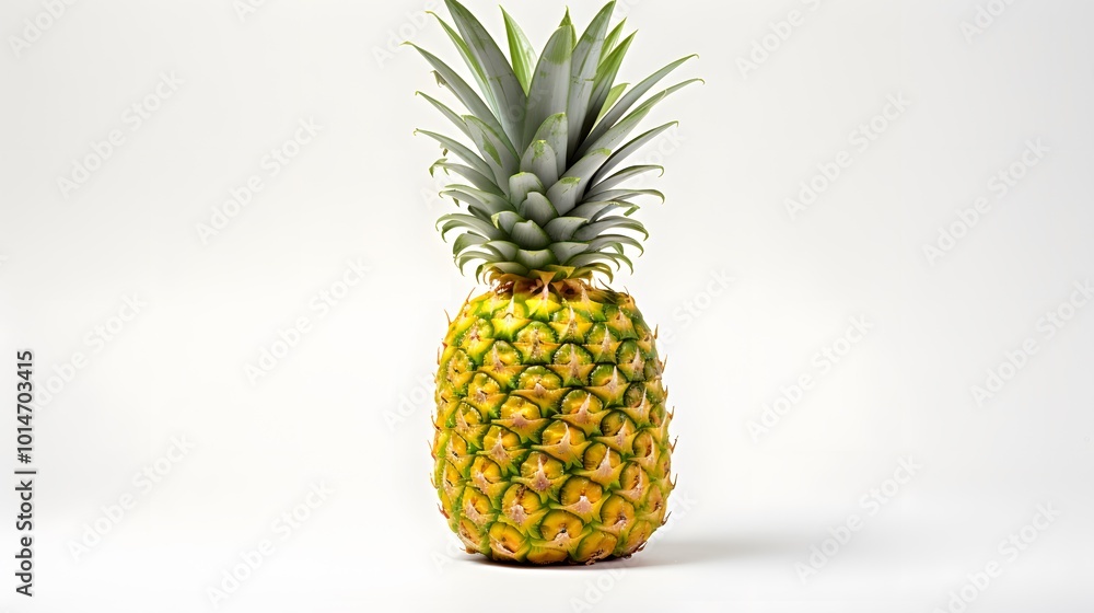 Intricate Pineapple Texture Captured in Macro Detail Intricate Pineapple Texture Captured in Macro Detail