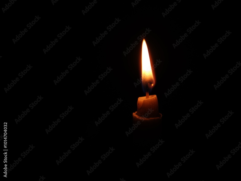 candle in the dark. candle flame in the dark candle in the dark. candle flame in the dark