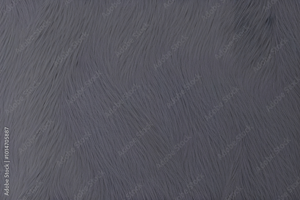 A close-up view of soft, fluffy fur texture. The fur appears smooth and wavy, creating a gentle, flowing pattern that adds depth and softness to the image.