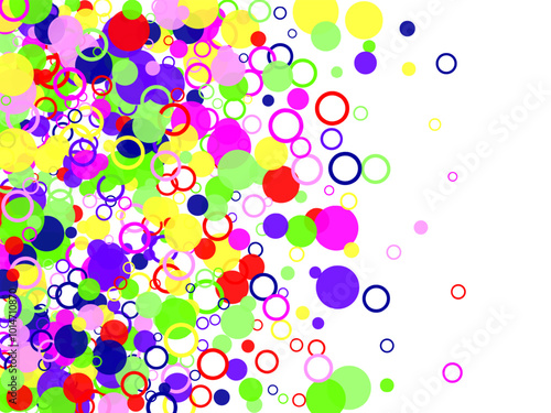 Abstract color blurs on dark background Vector background.Abstract symbol pattern listed as a design with disassembled shapes.   Shape shatter texture, square debris and destruction