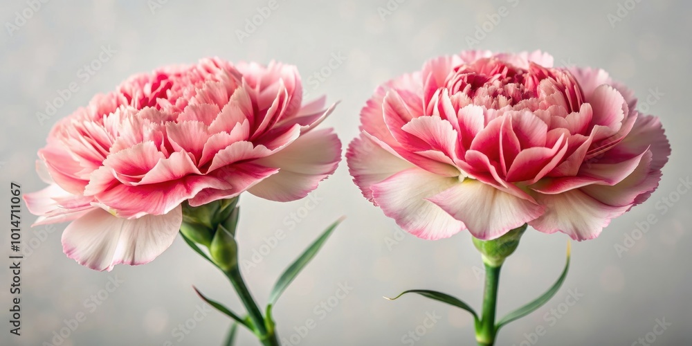 Beautiful fresh carnation flowers in a pair, perfect for Mother's Day gifts or special occasions, carnation, flowers, bouquet, pink Beautiful fresh carnation flowers in a pair, perfect for Mother's Day gifts or special occasions, carnation, flowers, bouquet, pink