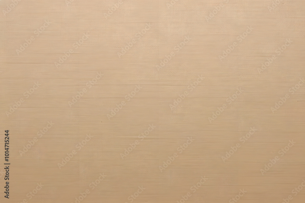 Fototapeta premium A close-up view of a beige textured fabric with a subtle woven pattern.