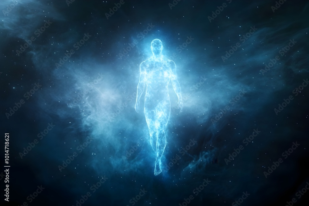 Ethereal Essence Suspended in the Cosmic Void Ethereal Essence Suspended in the Cosmic Void