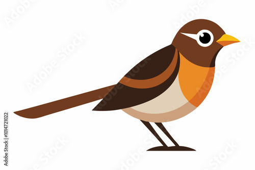 sagebrush sparrow bird creative vector design photo