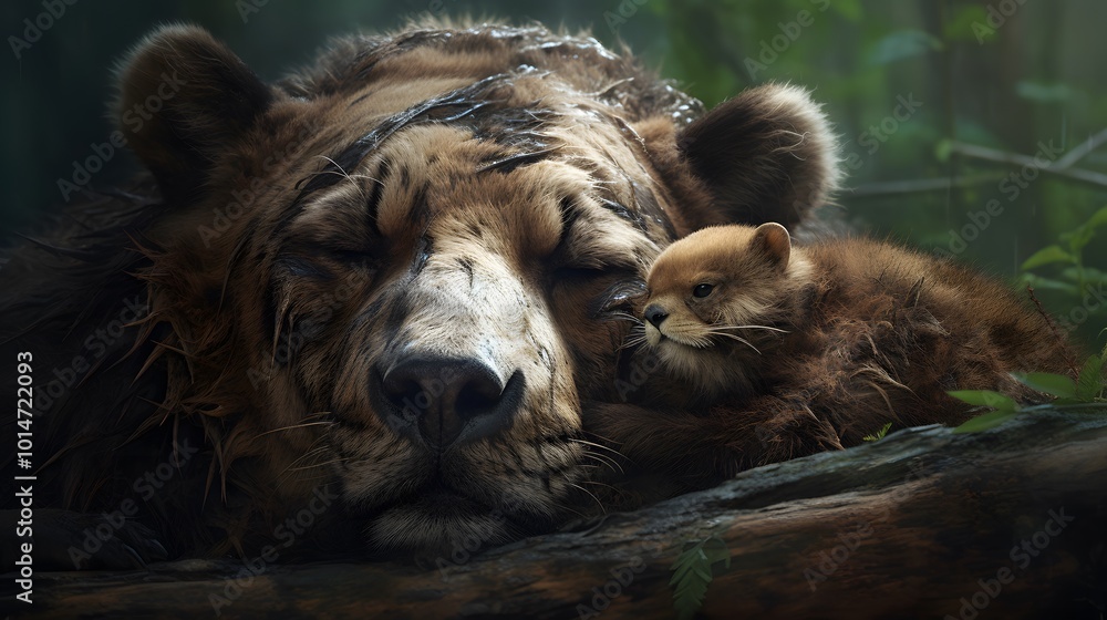 Obraz premium A Tribute to the Beauty and Importance of Wildlife