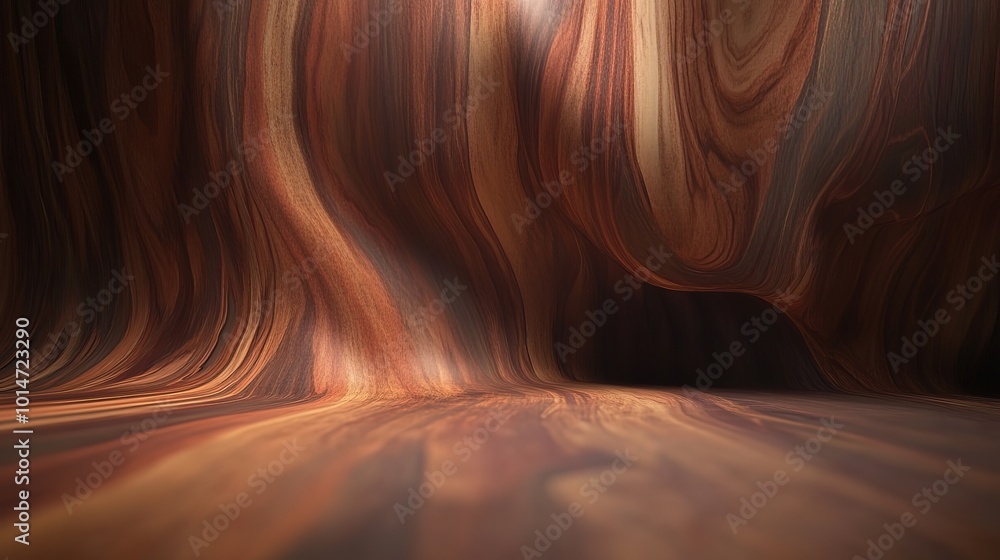 Obraz premium Abstract minimalist background design, 3d render