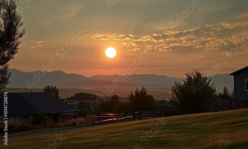 Beautiful 4k footage of The Great American Eclipse in Rexburg Idaho photo