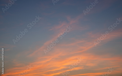 Sky with clouds