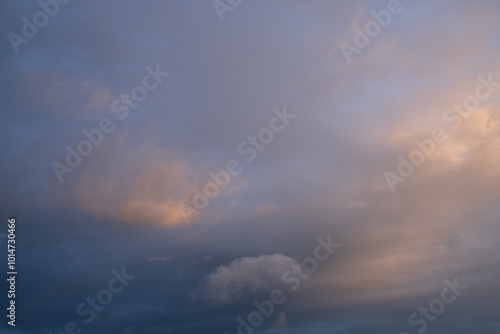 Sky with clouds