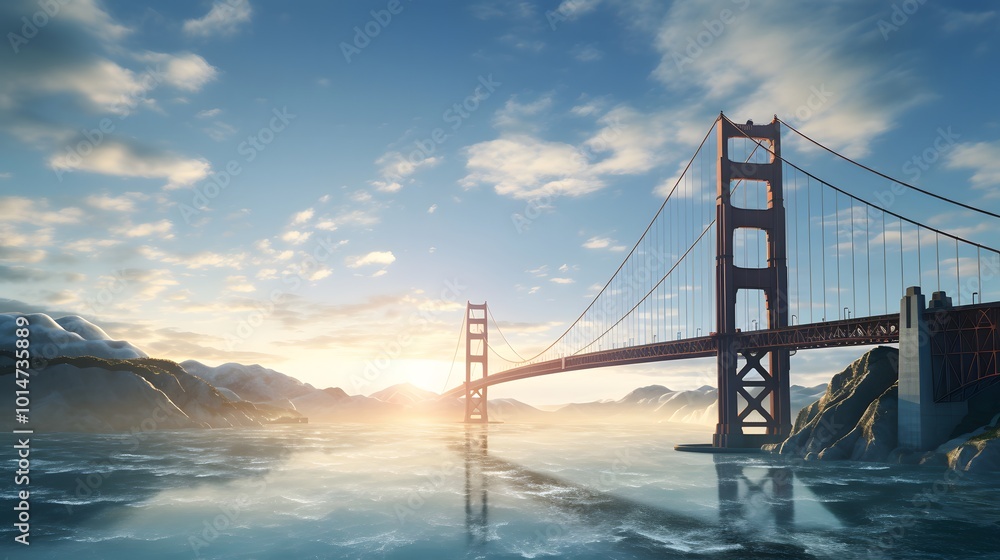 Obraz premium Building Bridges: Advocating for Empathy and Open-Mindedness