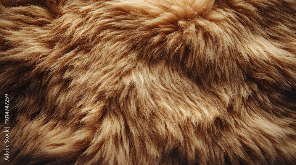 A close-up image of rich brown fur, showcasing its soft texture and luxurious appearance. This detailed photograph captures the intricate fibers and natural sheen of the fur, highlighting its warmth a A close-up image of rich brown fur, showcasing its soft texture and luxurious appearance. This detailed photograph captures the intricate fibers and natural sheen of the fur, highlighting its warmth a