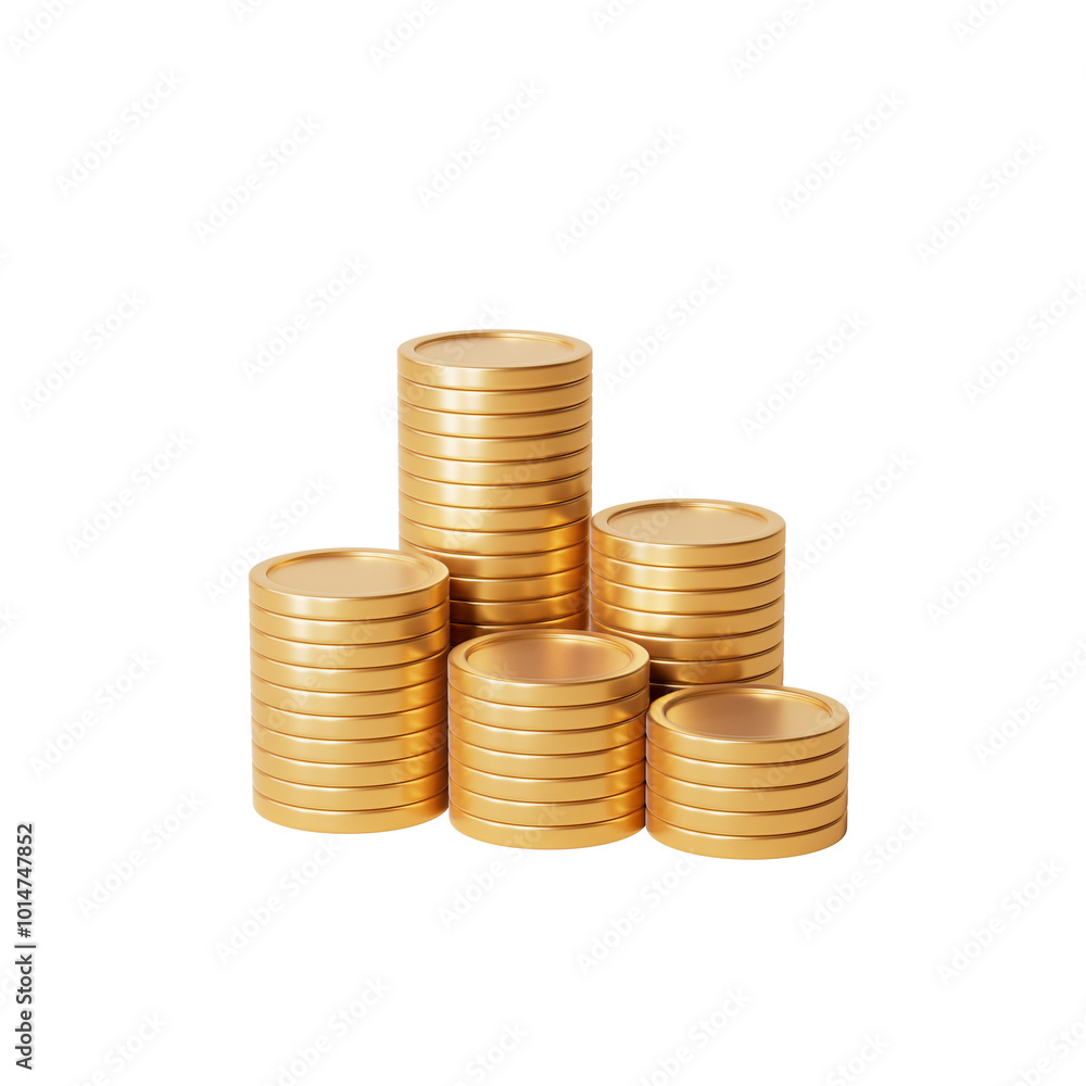 3d rendering financial and economy element 3d rendering financial and economy element