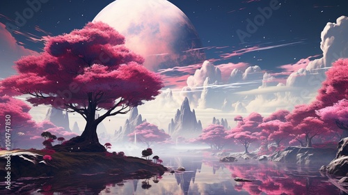 a surreal dreamscape, with fantastical elements and a blend of reality and imagination 