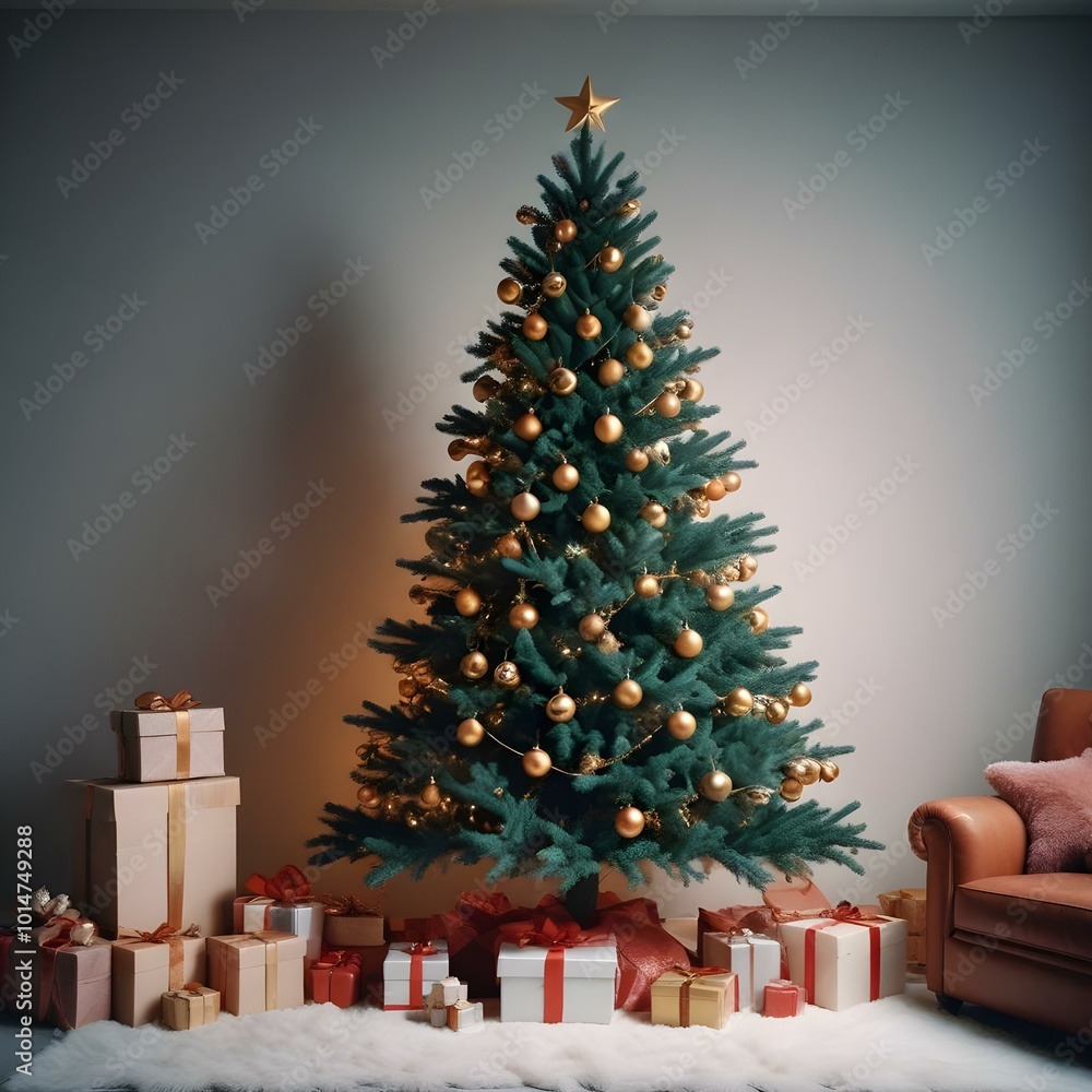christmas tree and gifts christmas tree and gifts