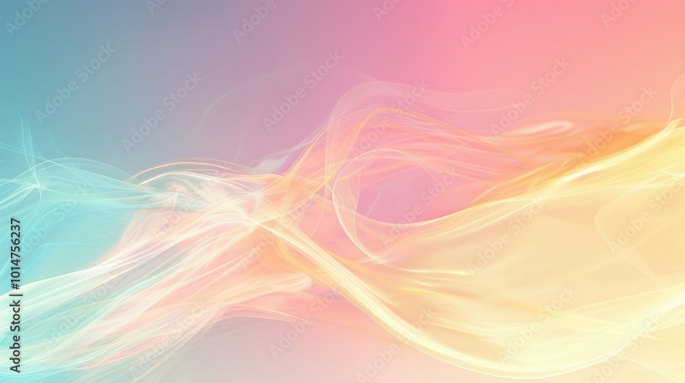 Fototapeta premium a beautiful abstract screensaver image with gradient soft tone colors