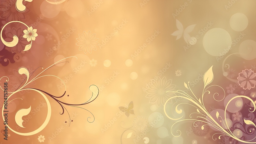 Stunning Abstract Background Featuring Floral Swirls: Perfect for Digital Art Stunning Abstract Background Featuring Floral Swirls: Perfect for Digital Art