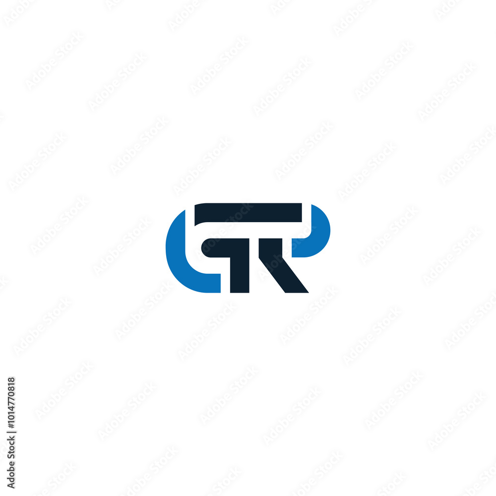 GR or RG letter logo design. Abstract outstanding professional business awesome artistic branding company different colors illustration. GR or RG letter logo design. Abstract outstanding professional business awesome artistic branding company different colors illustration.