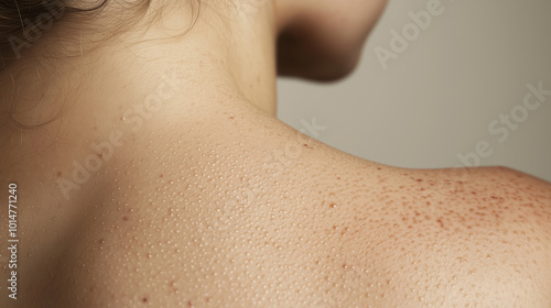 Wallpaper Mural Detailed Close-Up of Back Skin Texture Showcasing Natural Patterns, Pores, and Imperfections for Skincare Insights and Beauty Analysis Torontodigital.ca