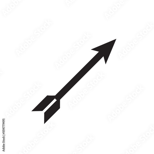 bow arrow icon vector eps