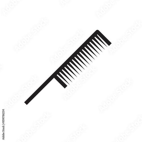 hair comb icon vector eps