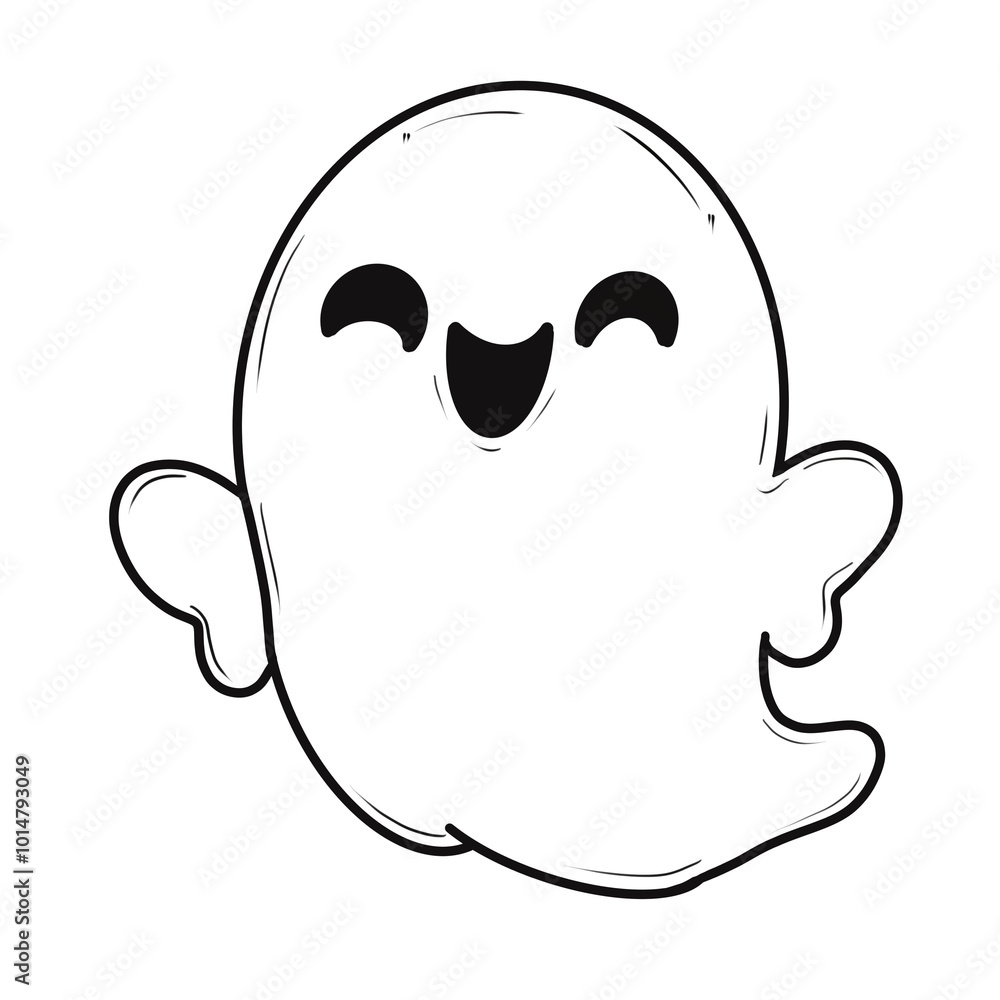 Doodle Halloween clip art back and while Doodle Halloween clip art back and while
