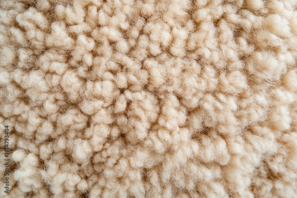 Close-up shot of sheep wool fibers Close-up shot of sheep wool fibers