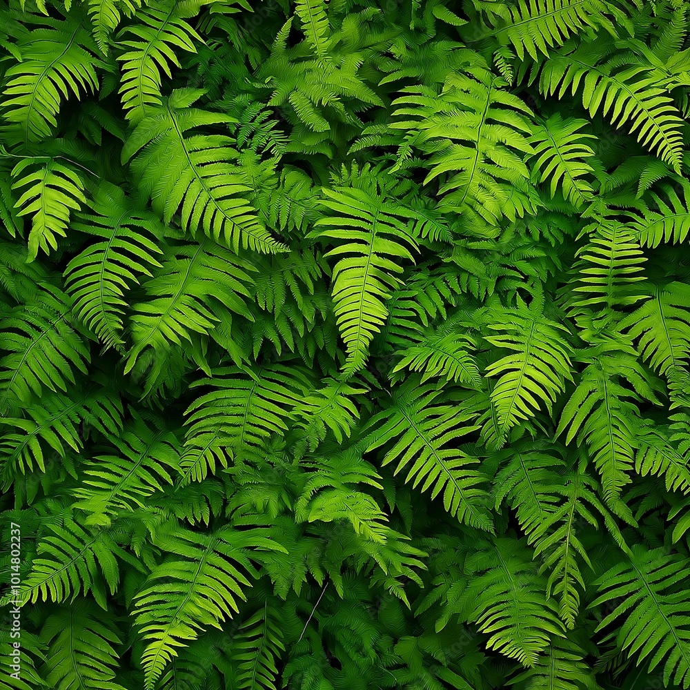 vibrant Asparagus ferns growing in the bottom left, cascading upward and outward. Ensure the middle and right areas of the image remain uncluttered with soft gradient colors for seamless text vibrant Asparagus ferns growing in the bottom left, cascading upward and outward. Ensure the middle and right areas of the image remain uncluttered with soft gradient colors for seamless text