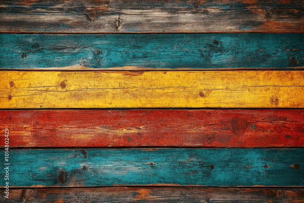 A close-up of a vibrant and textured wooden wall with unique designs and patterns A close-up of a vibrant and textured wooden wall with unique designs and patterns