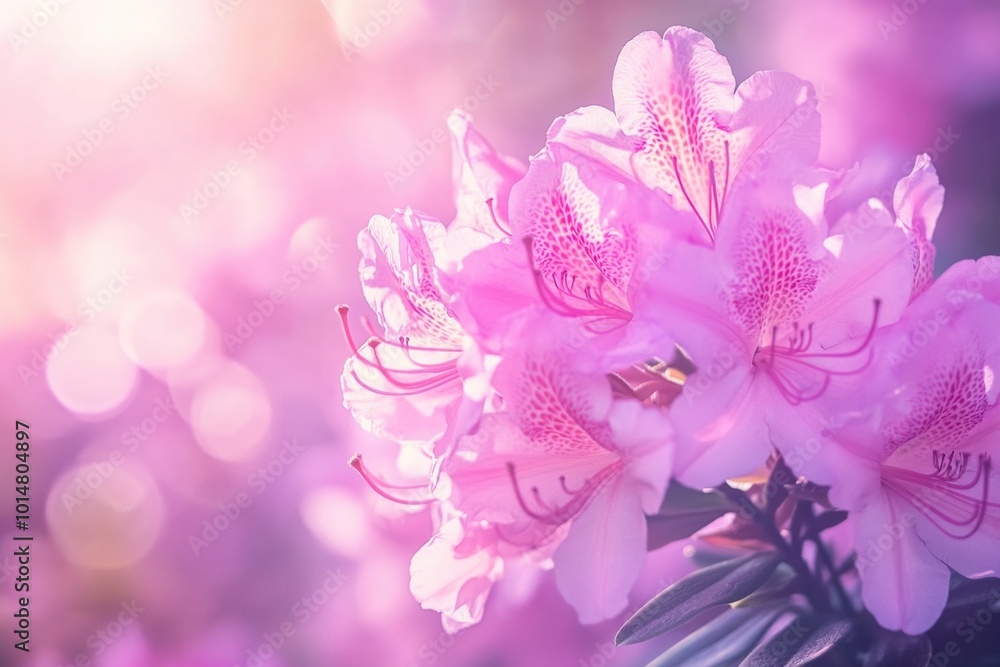 A close-up shot of a pink flower with blurred background A close-up shot of a pink flower with blurred background