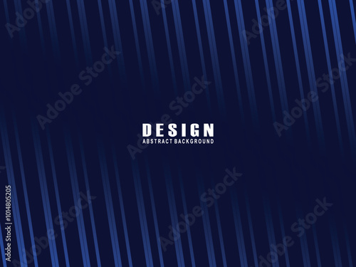 Premium background design with diagonal shiny blue lines pattern. Vector horizontal template for banner ,digital business, contemporary formal invitation, luxury voucher, prestigious gift certificate.