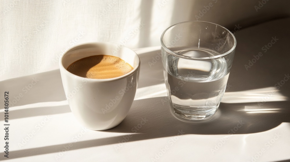 Morning Coffee and Water Break Morning Coffee and Water Break