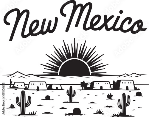 New Mexico Vector photo