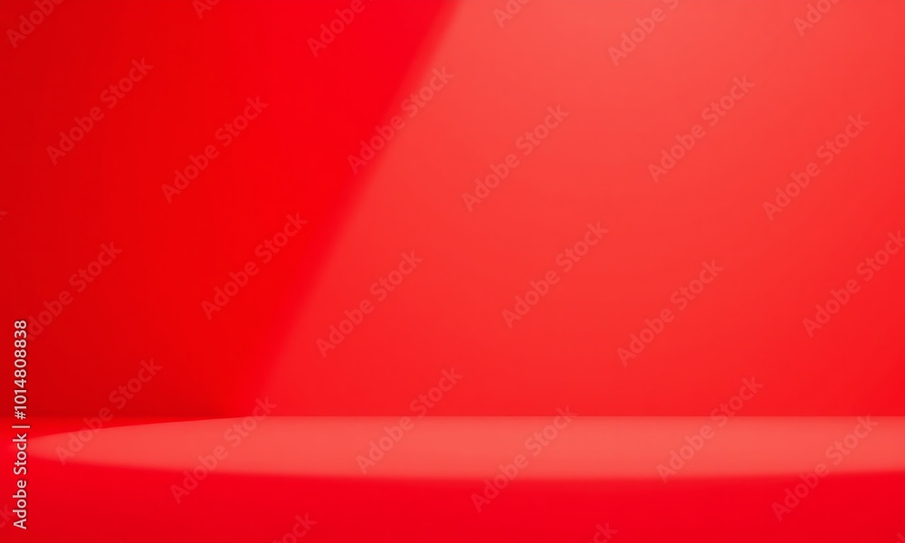Obraz premium minimalist background, smooth gradient, empty space, vibrant warm tones