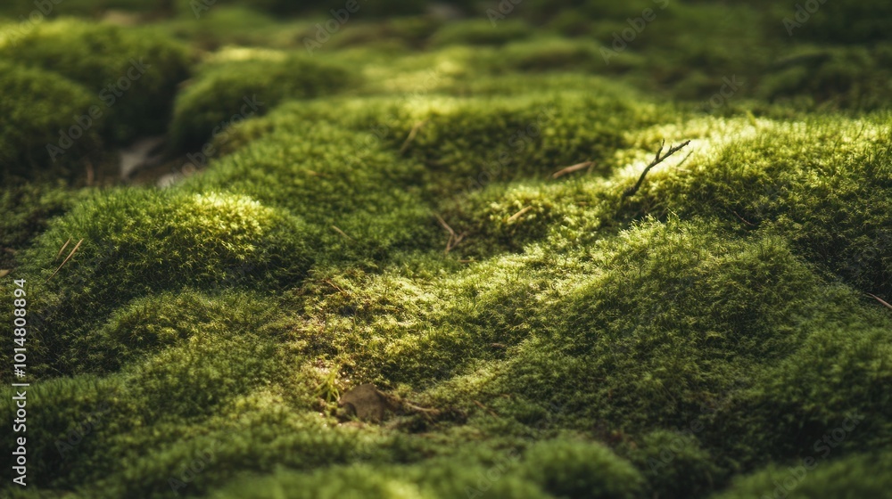 Moss-Covered Forest Floor Moss-Covered Forest Floor