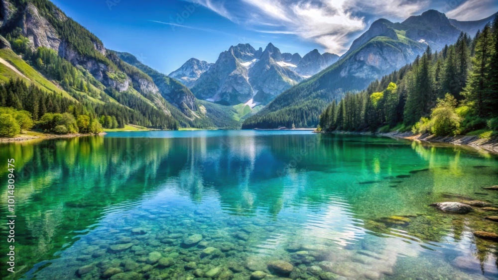 Mountain lake in Styria Mountain lake in Styria