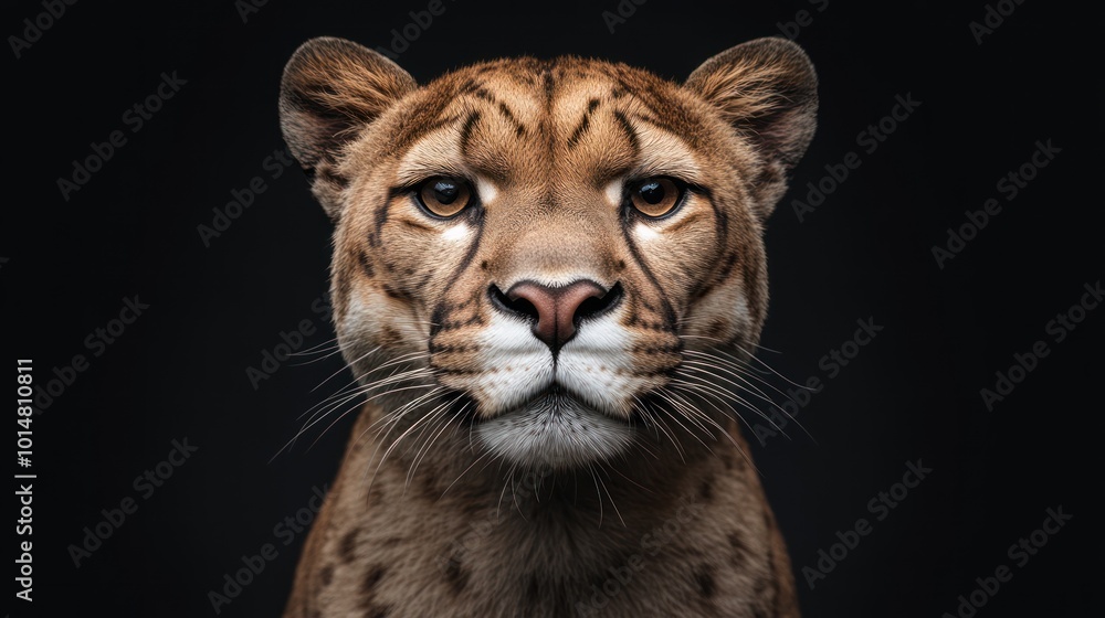 Obraz premium Close Up of a Majestic Cougar