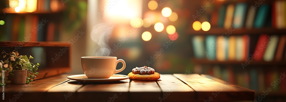 1. **Cozy Corner:** Capture a warm, inviting coffee shop corner featuring a rustic wooden table adorned with a steaming cup of coffee, fresh pastries, and a cozy bookshelf filled with colorful books. 1. **Cozy Corner:** Capture a warm, inviting coffee shop corner featuring a rustic wooden table adorned with a steaming cup of coffee, fresh pastries, and a cozy bookshelf filled with colorful books.