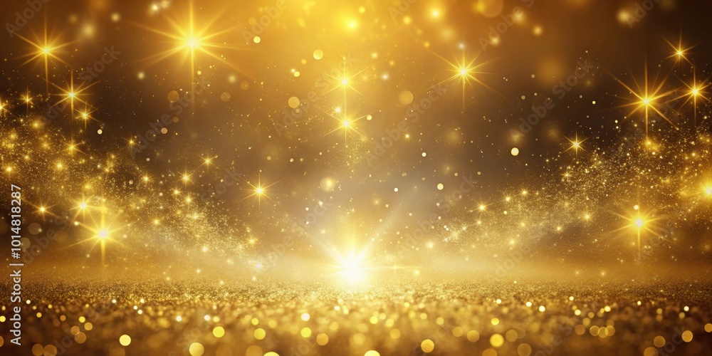 Abstract magic gold dust background over black. Beautiful golden art widescreen background, gold, dust, abstract, magic Abstract magic gold dust background over black. Beautiful golden art widescreen background, gold, dust, abstract, magic