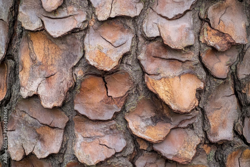 Pine bark closeup. Texture - generative ai Pine bark closeup. Texture - generative ai