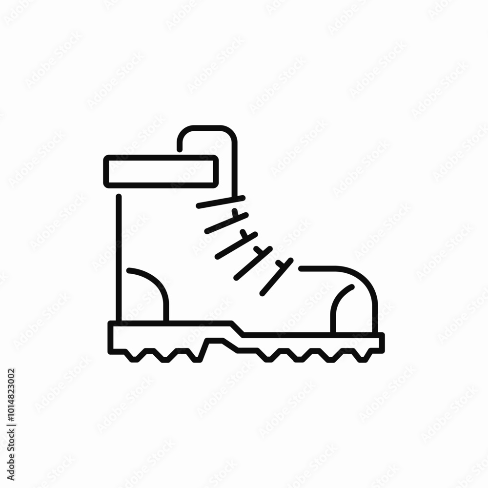 winter boot icon sign vector winter boot icon sign vector