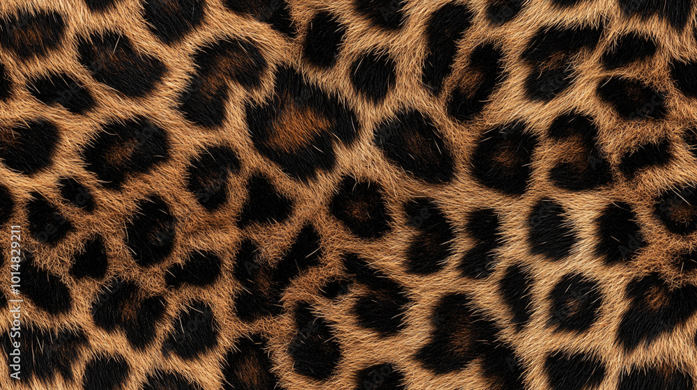 Leopard Print Pattern Close-Up Leopard Print Pattern Close-Up