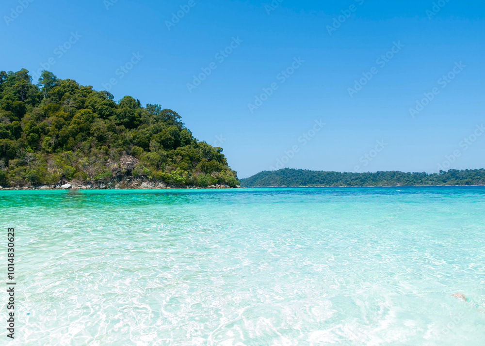 Fototapeta premium beach with turquoise water