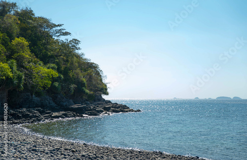 beach and sea